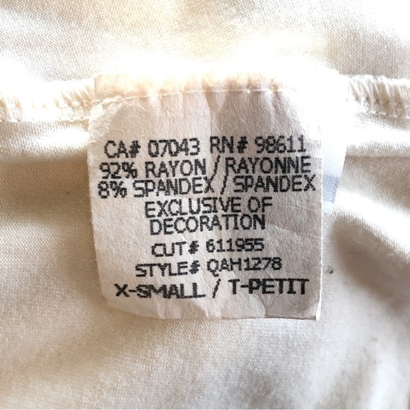 Eight Sixty White Beaded Halter Top ~ Size: XS - Picture 10 of 13